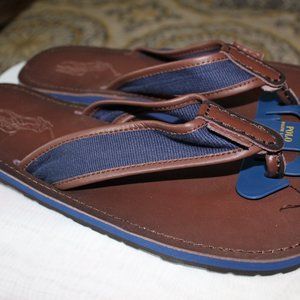 Polo Ralph Lauren Men's Sullivan Flip-Flop Size 12D - New